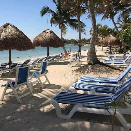 Beachfront Akumal Half Moon Bay Екстер'єр фото