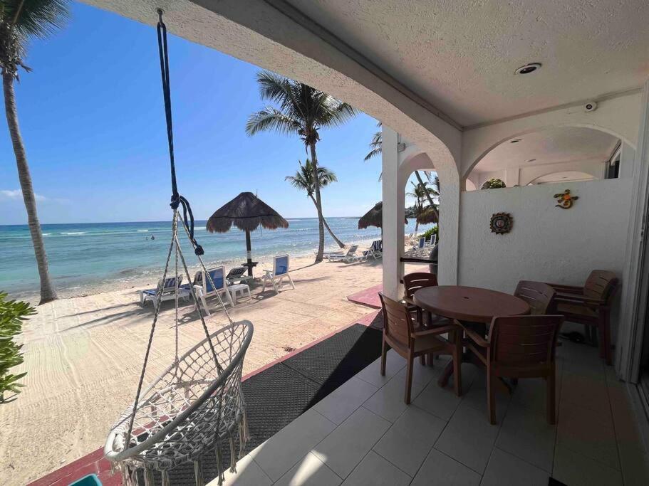 Beachfront Akumal Half Moon Bay Екстер'єр фото