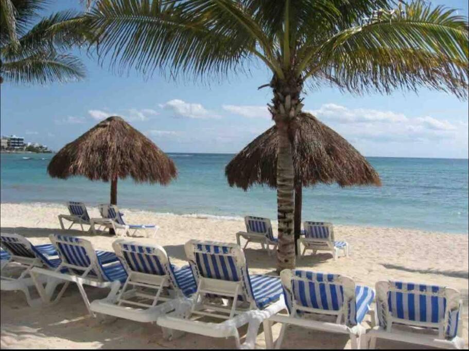 Beachfront Akumal Half Moon Bay Екстер'єр фото