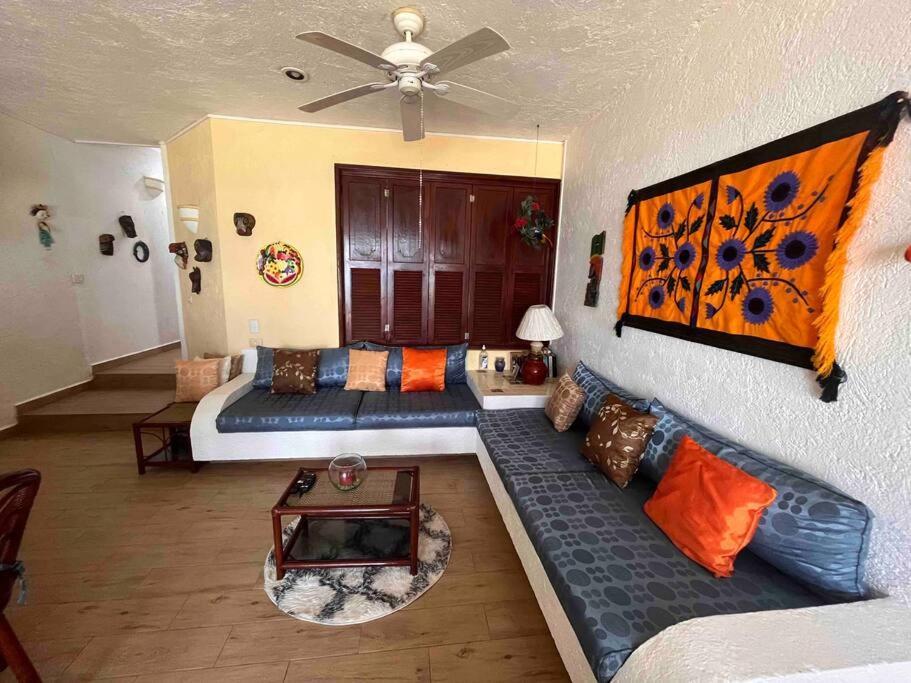 Beachfront Akumal Half Moon Bay Екстер'єр фото